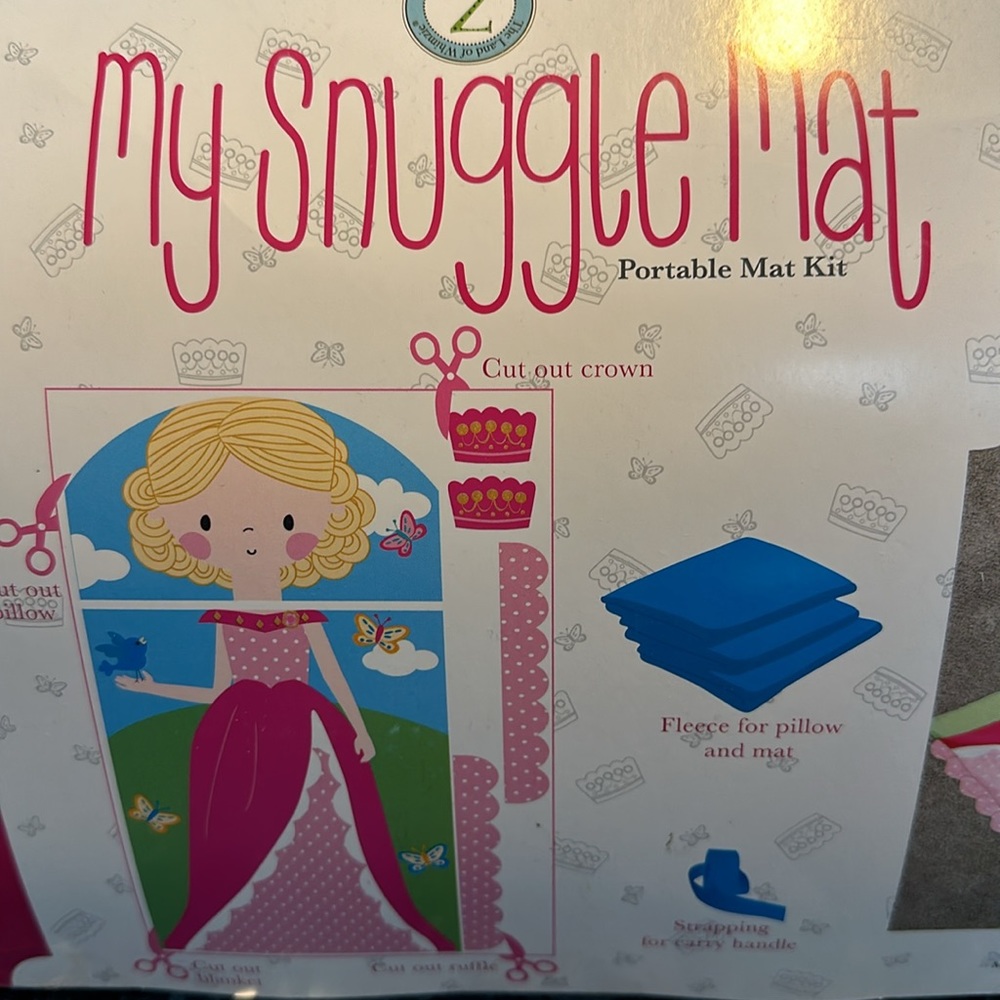 My snuggle mat kit.
